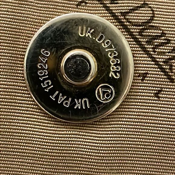 Whiting & Davis Vintage Cream Chainmail Mesh Enamel Crossbody Bag Purse - Picture 13 of 14